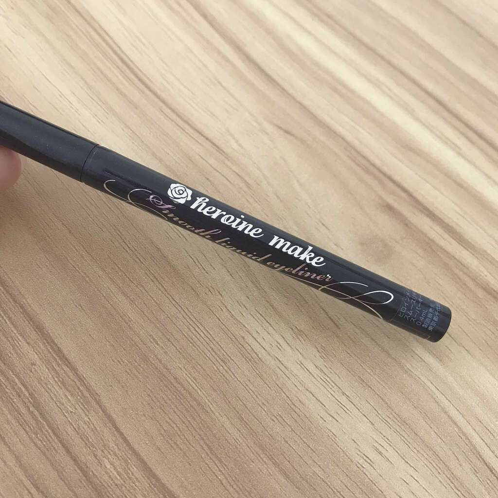 スムースリキッドアイライナー スーパーキープ/ヒロインメイク/リキッドアイライナーを使ったクチコミ(1枚目)