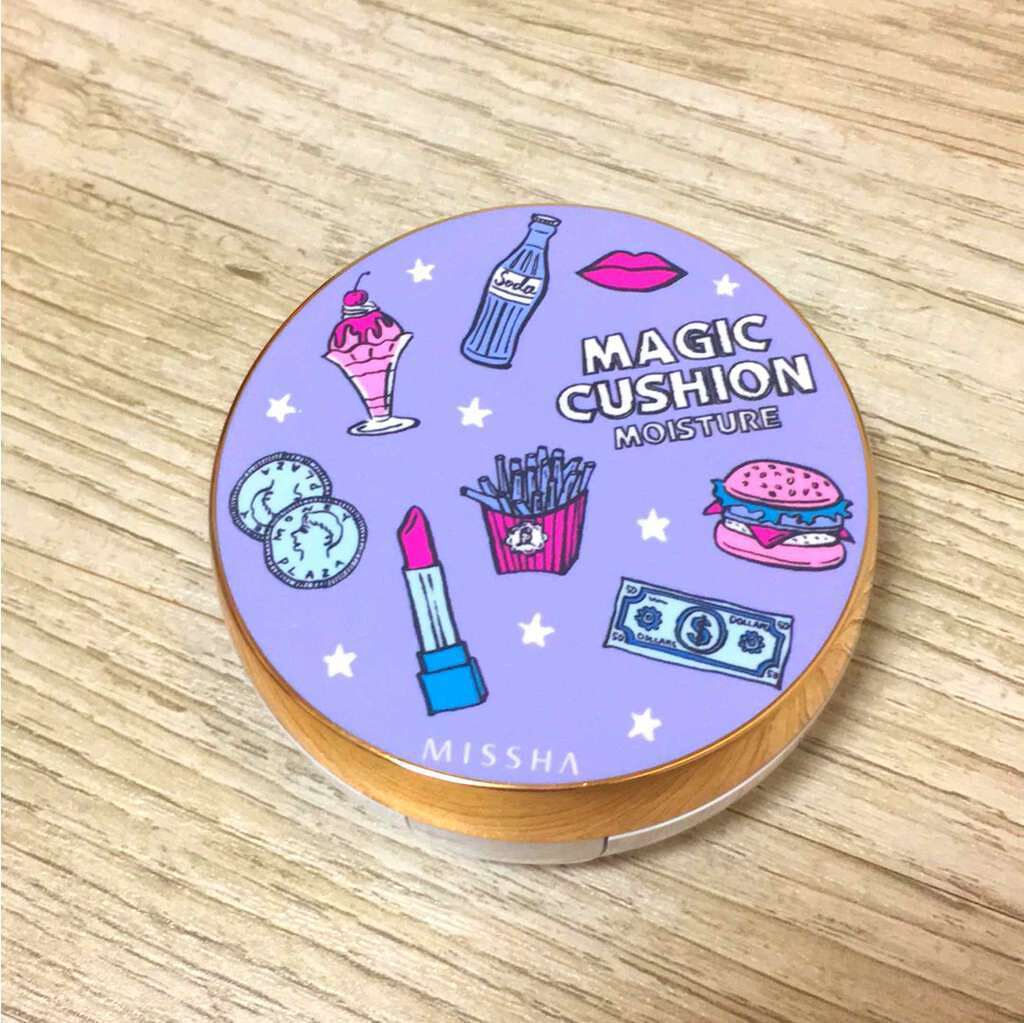M クッション ファンデーション(モイスチャー)/MISSHA/クッションファンデーションを使ったクチコミ(1枚目)