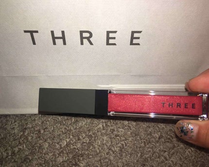 シマリング リップジャム/THREE/リップグロスを使ったクチコミ(1枚目)