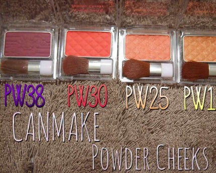 【旧品】パウダーチークス/キャンメイク/パウダーチークを使ったクチコミ(1枚目)