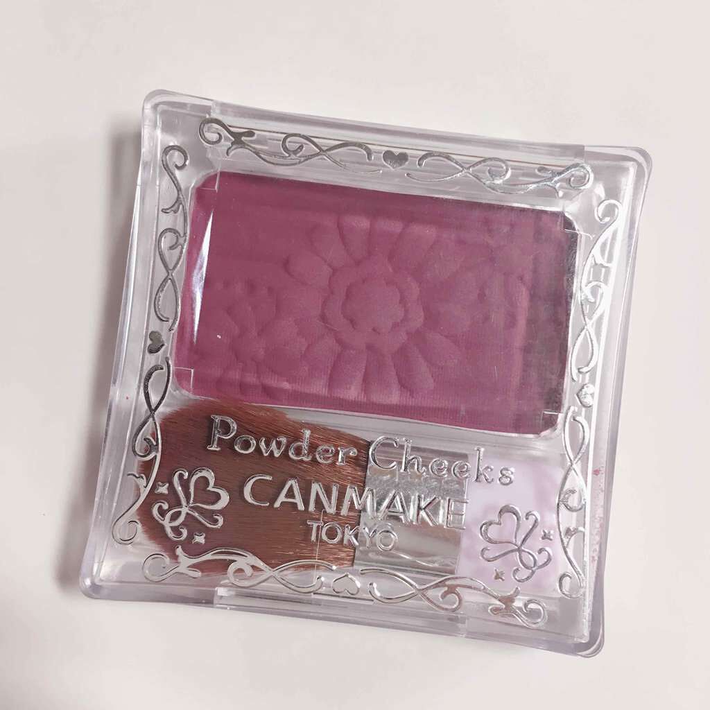 【旧品】パウダーチークス/キャンメイク/パウダーチークを使ったクチコミ(1枚目)