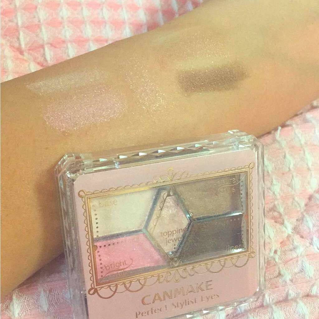 【旧品】パーフェクトスタイリストアイズ/キャンメイク/アイシャドウパレットを使ったクチコミ(2枚目)