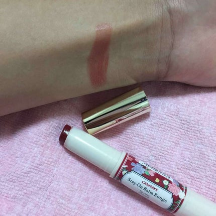 ステイオンバームルージュ/キャンメイク/口紅を使ったクチコミ(2枚目)