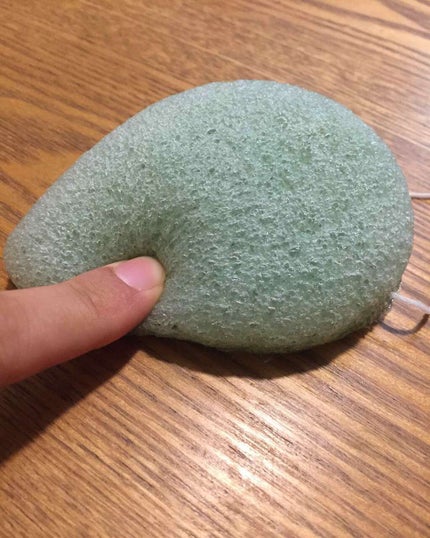 天然こんにゃくパフ/DAISO/その他スキンケアグッズを使ったクチコミ(3枚目)