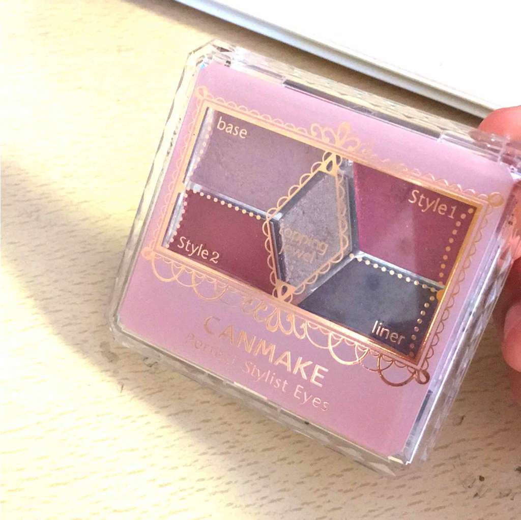 【旧品】パーフェクトスタイリストアイズ/キャンメイク/アイシャドウパレットを使ったクチコミ(1枚目)