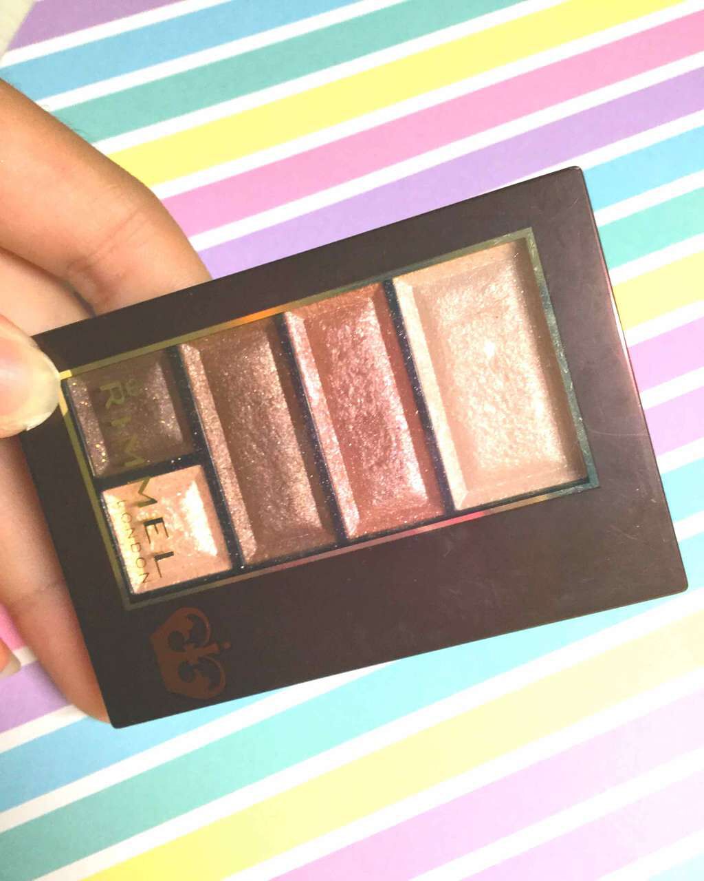 ショコラスウィート アイズ/リンメル ロンドン/アイシャドウパレットを使ったクチコミ(1枚目)