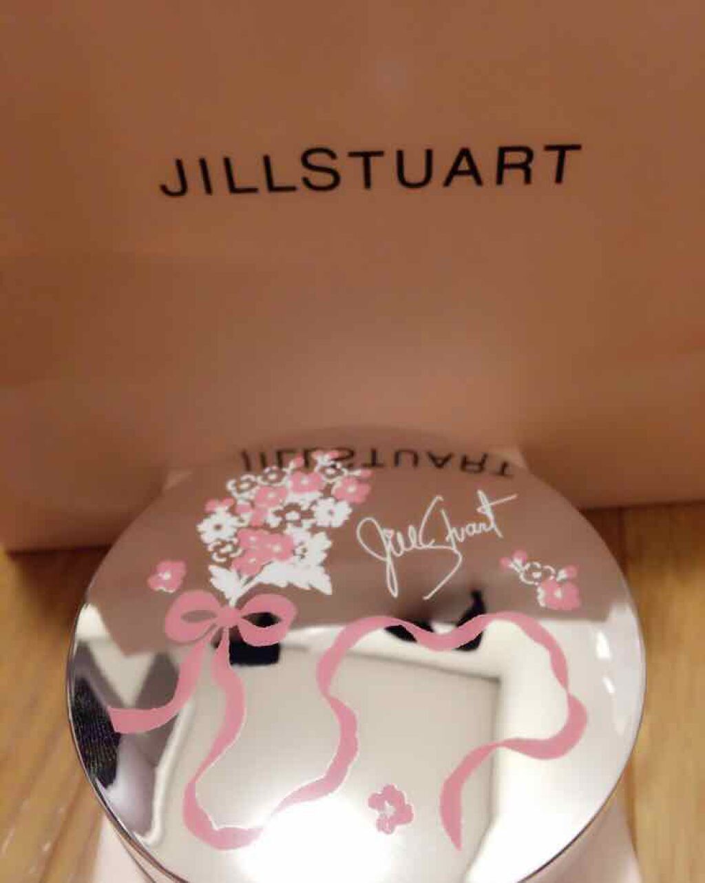 ピュアエッセンス クッションコンパクト/JILL STUART/クッションファンデーションを使ったクチコミ(1枚目)