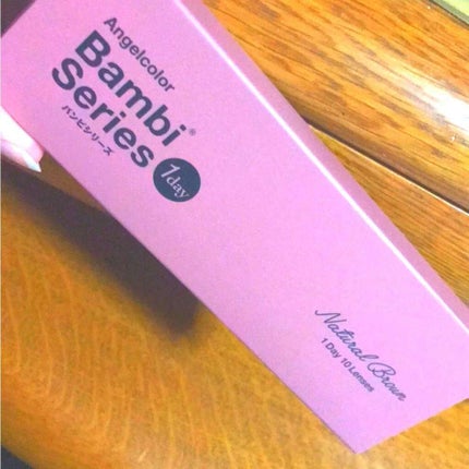 バンビシリーズ ワンデー ナチュラル/AngelColor/ワンデー(1DAY)カラコンを使ったクチコミ(1枚目)