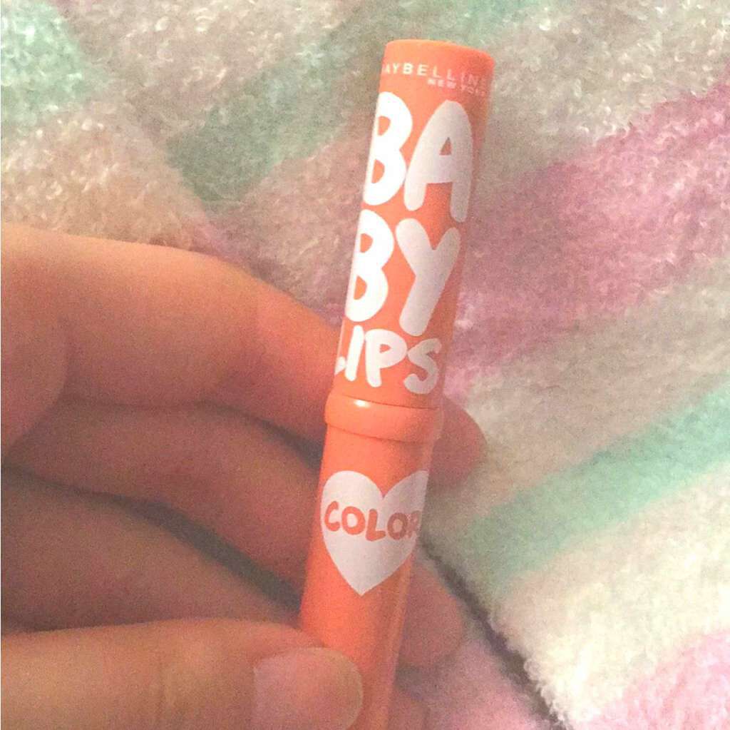 リップクリーム カラー BABY LIPS/MAYBELLINE NEW YORK/リップケアを使ったクチコミ(1枚目)