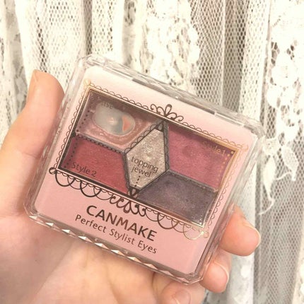 【旧品】パーフェクトスタイリストアイズ/キャンメイク/アイシャドウパレットを使ったクチコミ(1枚目)