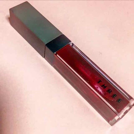 シマリング リップジャム 11 CRANBERRY CRUNCH/THREE/リップグロスを使ったクチコミ(1枚目)