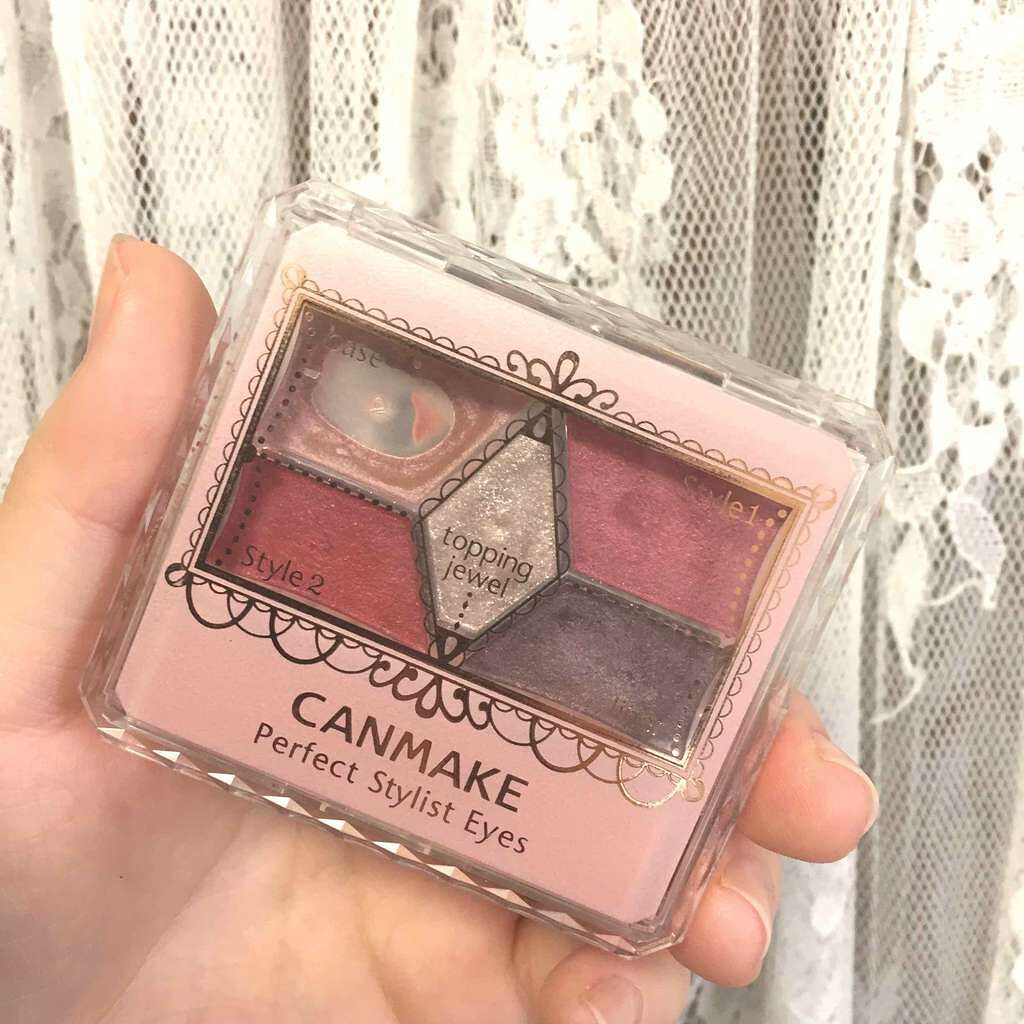 【旧品】パーフェクトスタイリストアイズ/キャンメイク/アイシャドウパレットを使ったクチコミ(1枚目)