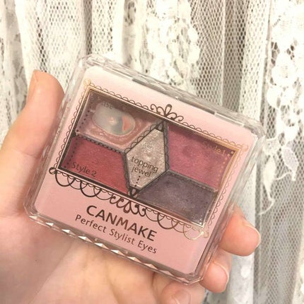 【旧品】パーフェクトスタイリストアイズ/キャンメイク/アイシャドウパレットを使ったクチコミ(1枚目)