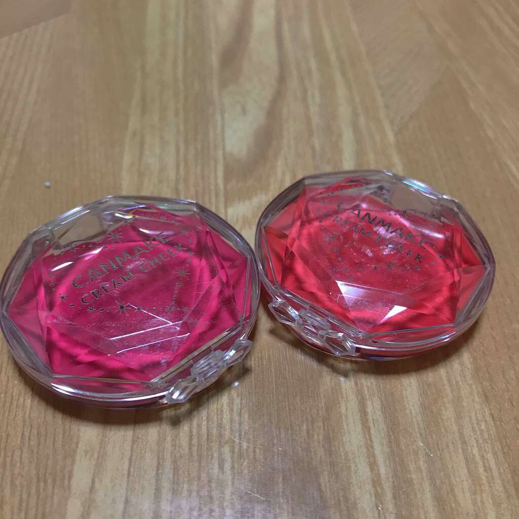 クリームチーク(クリアタイプ)/キャンメイク/ジェル・クリームチークを使ったクチコミ(1枚目)