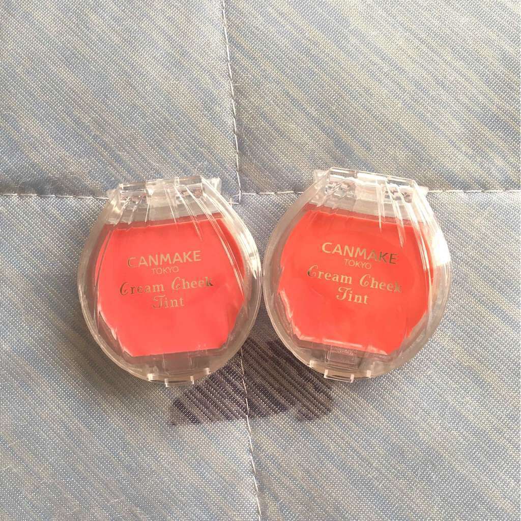 クリームチーク ティント/キャンメイク/ジェル・クリームチークを使ったクチコミ(1枚目)
