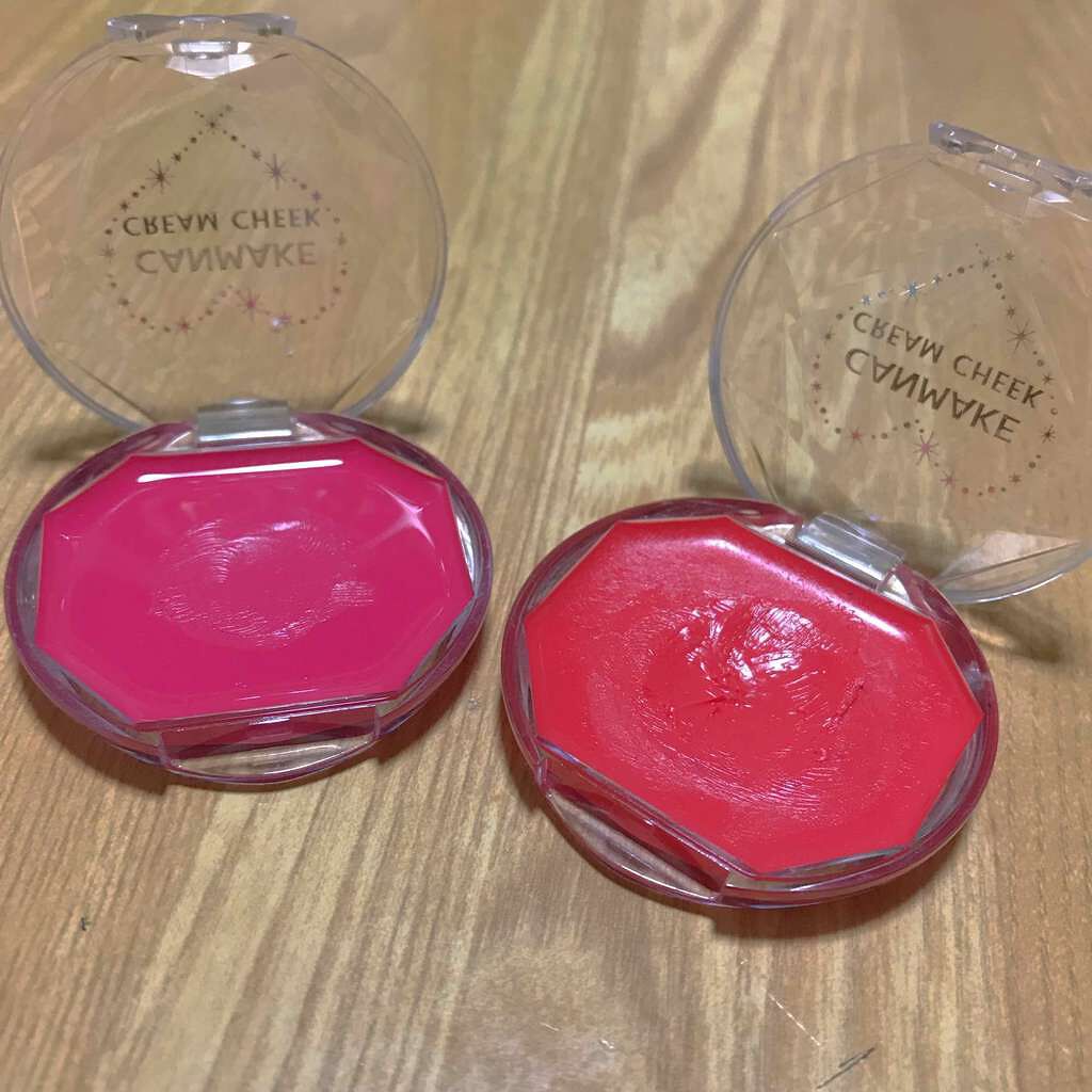 クリームチーク(クリアタイプ)/キャンメイク/ジェル・クリームチークを使ったクチコミ(2枚目)