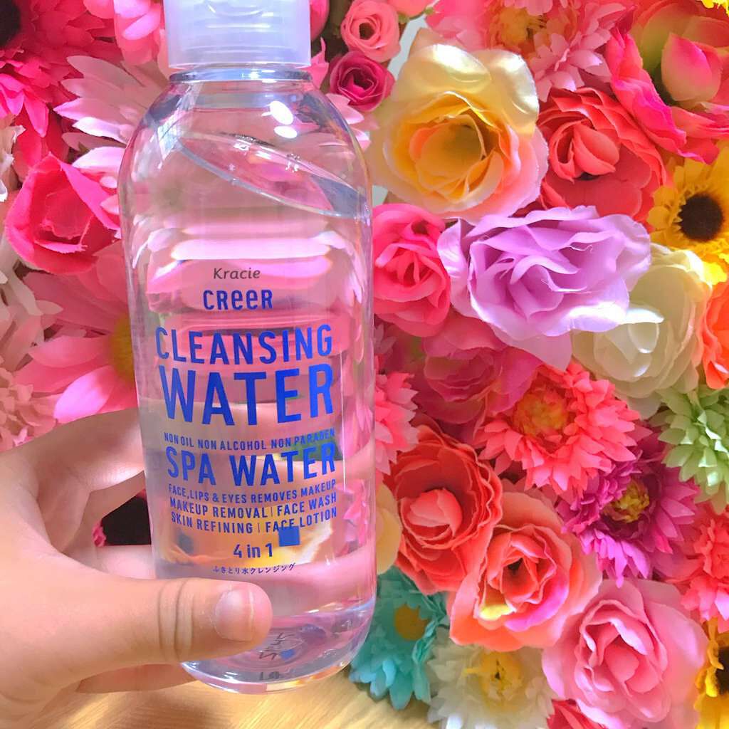 水クレンジング(旧)/CReeR/化粧水を使ったクチコミ(1枚目)