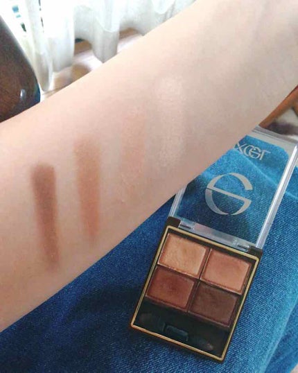 スキニーリッチシャドウ/excel/アイシャドウパレットを使ったクチコミ(2枚目)