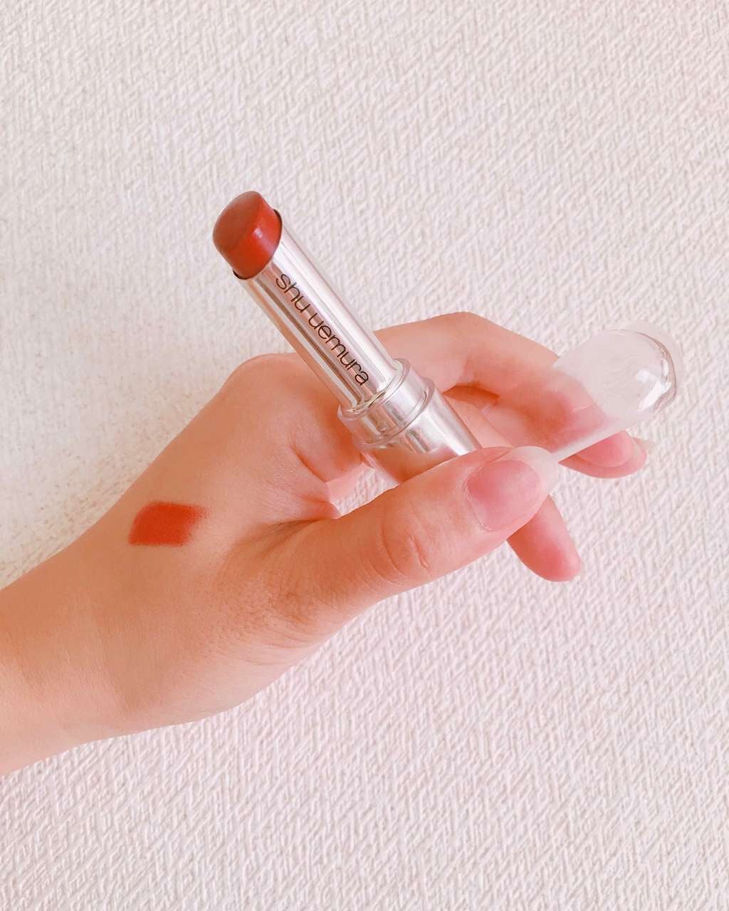 ルージュ アンリミテッド/shu uemura/口紅を使ったクチコミ(1枚目)