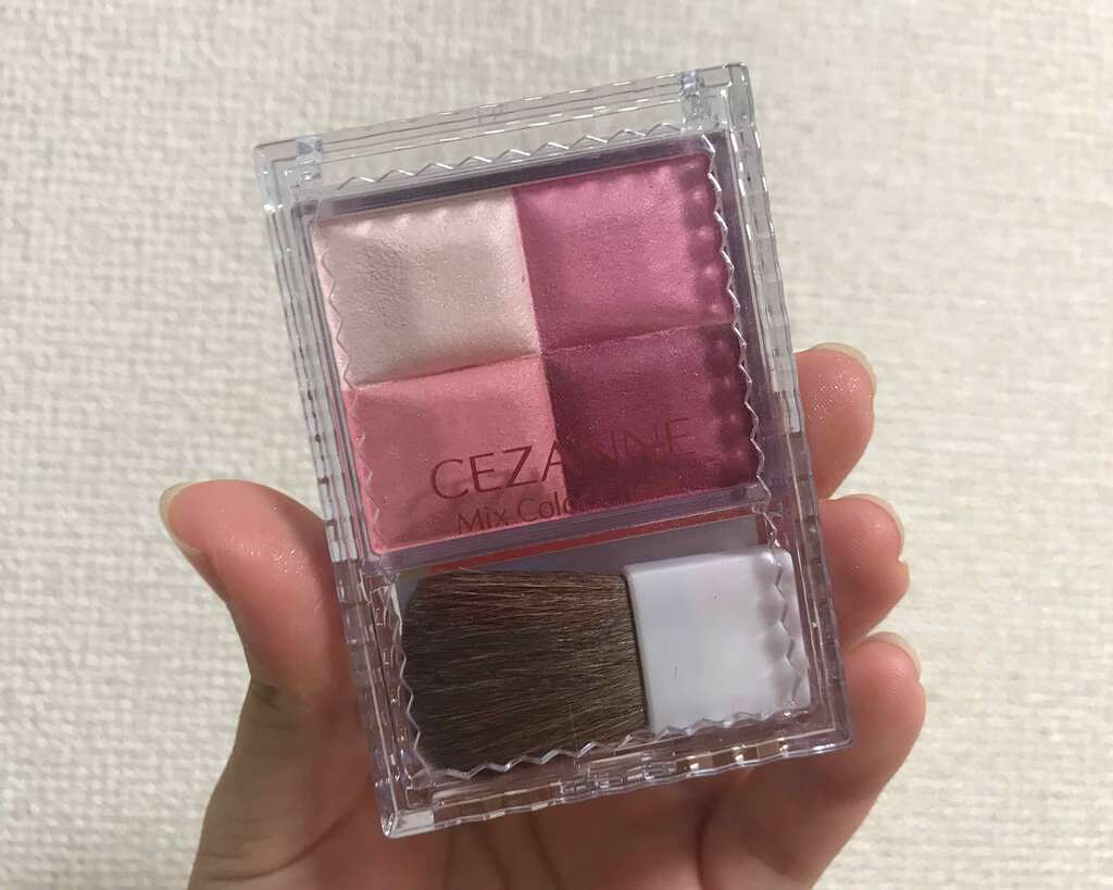 ミックスカラーチーク/CEZANNE/パウダーチークを使ったクチコミ(1枚目)