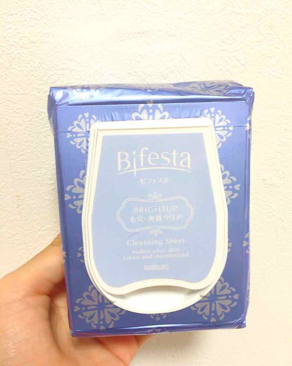 ミセラークレンジングシート ブライトアップ/ビフェスタ/クレンジングシートを使ったクチコミ(1枚目)