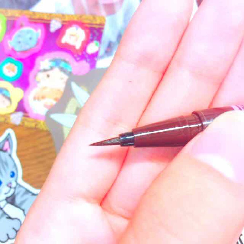 ラスティングリキッドライナー/キャンメイク/リキッドアイライナーを使ったクチコミ(2枚目)