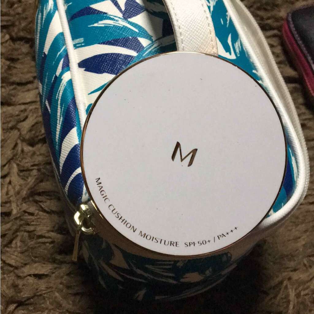 M クッション ファンデーション(モイスチャー)/MISSHA/クッションファンデーションを使ったクチコミ（1枚目）