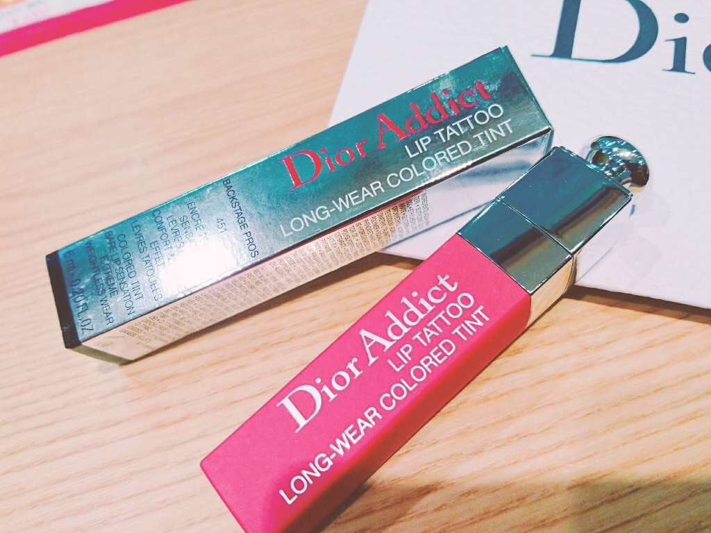 【旧】ディオール アディクト リップ ティント/Dior/リップグロスを使ったクチコミ(1枚目)