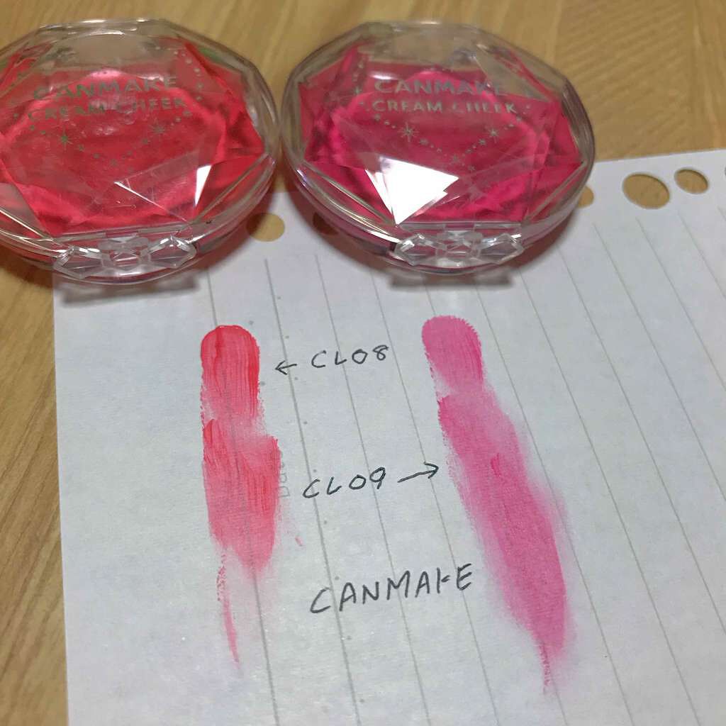 クリームチーク(クリアタイプ)/キャンメイク/ジェル・クリームチークを使ったクチコミ(3枚目)