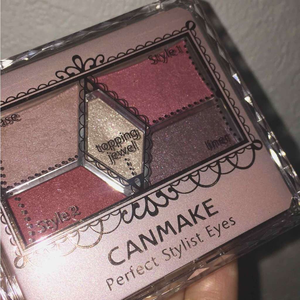 【旧品】パーフェクトスタイリストアイズ/キャンメイク/アイシャドウパレットを使ったクチコミ(1枚目)