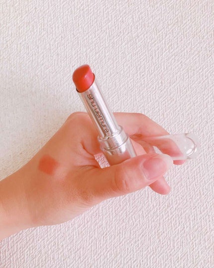 ルージュ アンリミテッド/shu uemura/口紅を使ったクチコミ(1枚目)