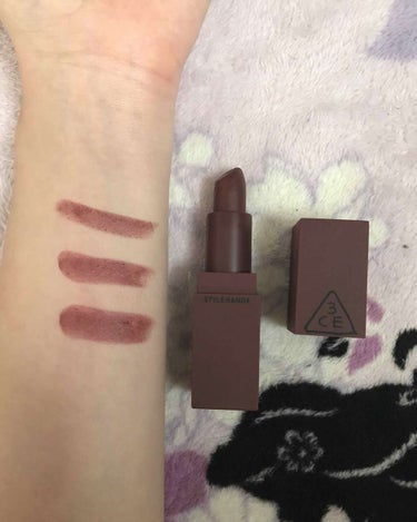 [MATTE] 3CE LIP COLOR/3CE/口紅を使ったクチコミ（2枚目）