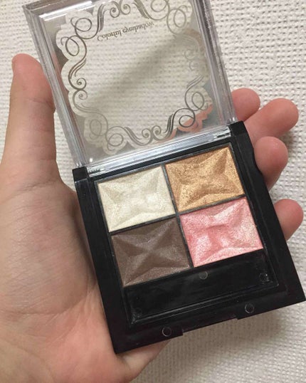 カラフルアイシャドウ/DAISO/アイシャドウパレットを使ったクチコミ(2枚目)