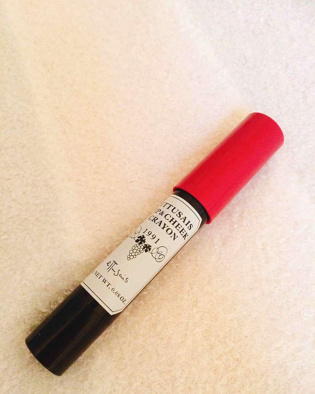 クレヨンリップ&チーク/ettusais/ジェル・クリームチークを使ったクチコミ(1枚目)