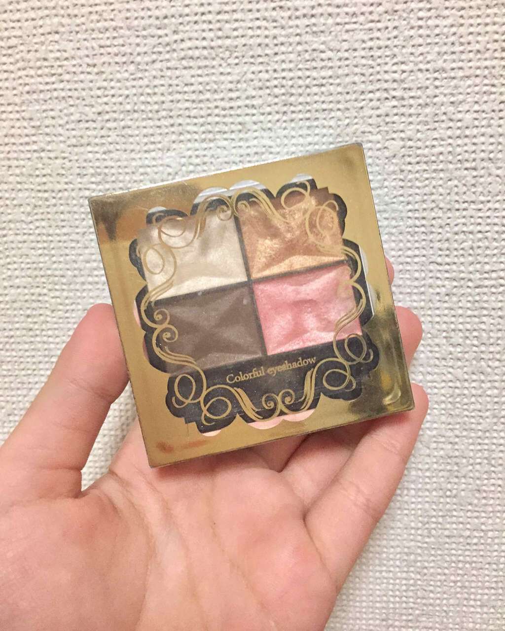 カラフルアイシャドウ/DAISO/アイシャドウパレットを使ったクチコミ（1枚目）