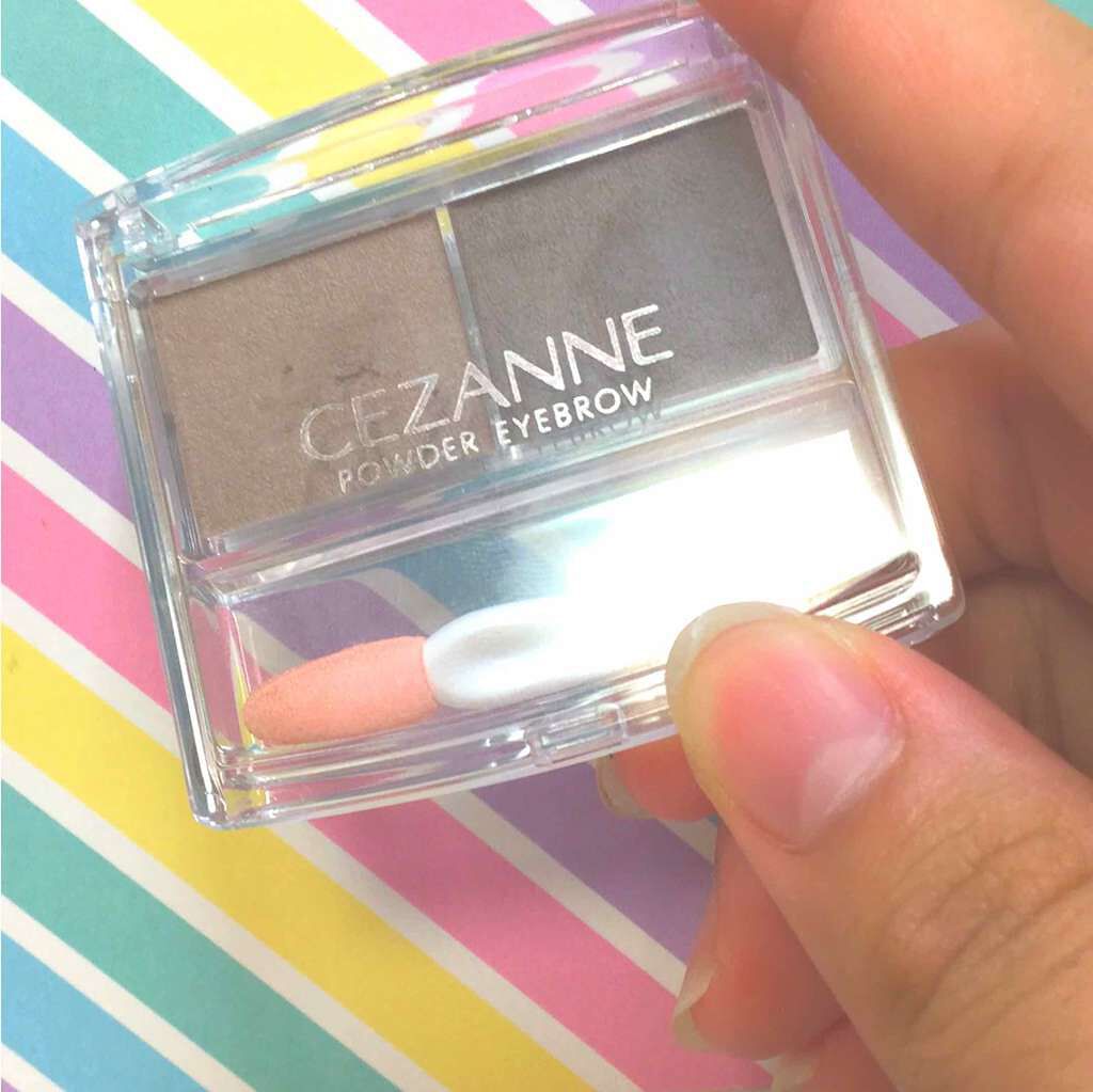 パウダーアイブロウR/CEZANNE/パウダーアイブロウを使ったクチコミ（1枚目）