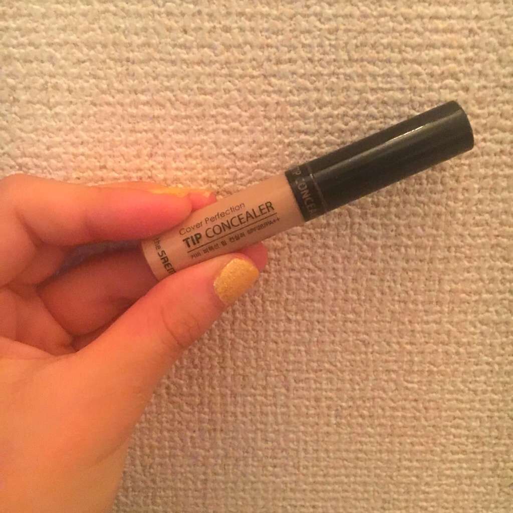 カバーパーフェクション チップコンシーラー/the SAEM/リキッドコンシーラーを使ったクチコミ(1枚目)
