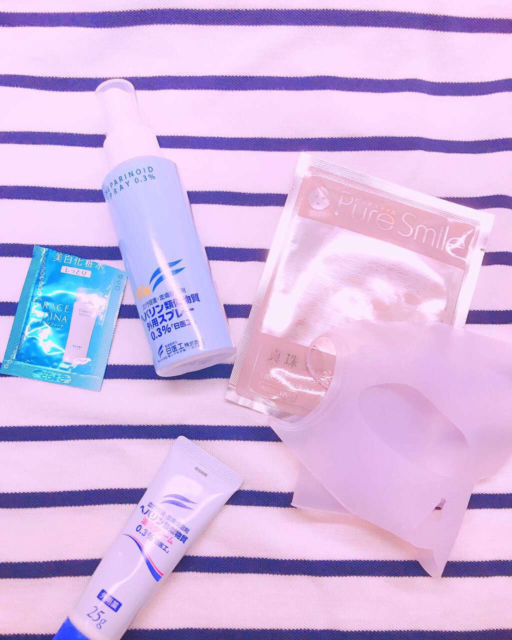 エッセンスマスク 毎日マスク8枚セット 真珠/Pure Smile/シートマスク・パックを使ったクチコミ（1枚目）