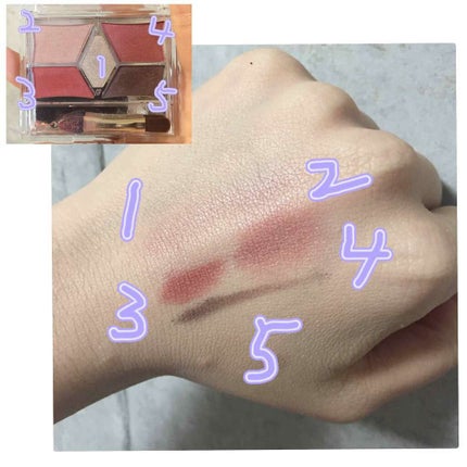 【旧品】パーフェクトスタイリストアイズ/キャンメイク/アイシャドウパレットを使ったクチコミ(2枚目)