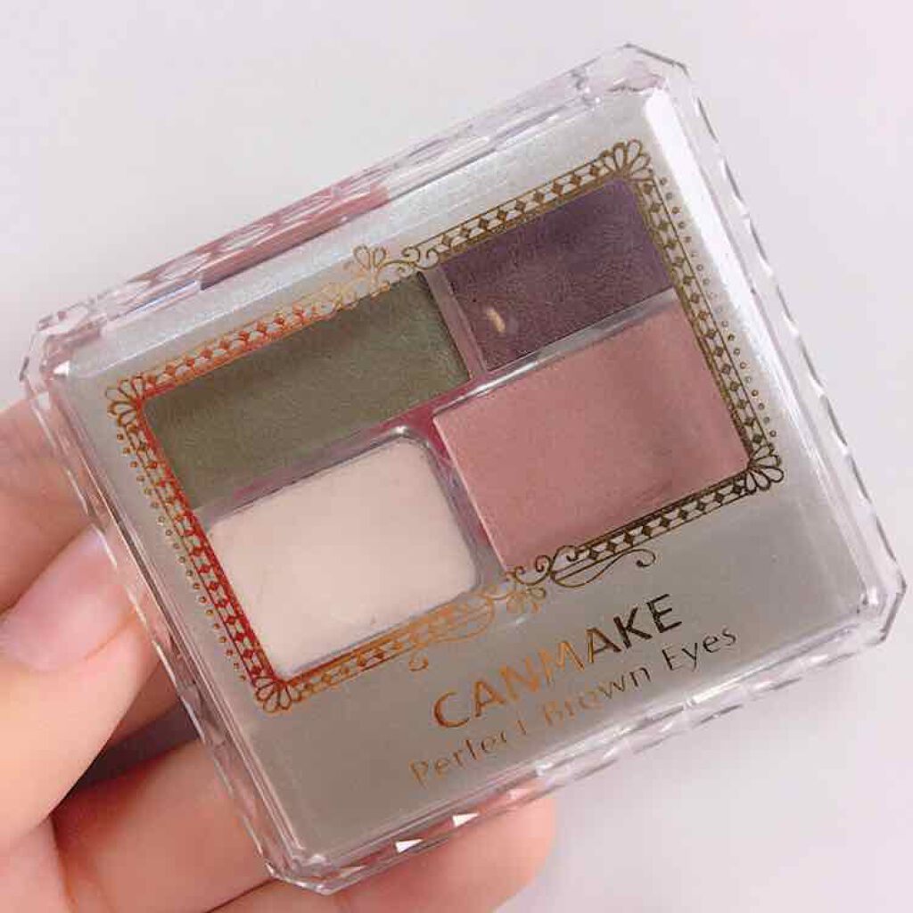 パーフェクトブラウンアイズ/キャンメイク/ジェル・クリームアイシャドウを使ったクチコミ(1枚目)