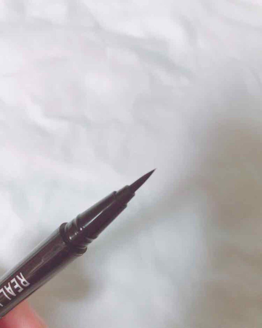 リアルラスティングアイライナー24hWP/K-パレット/リキッドアイライナーを使ったクチコミ(2枚目)
