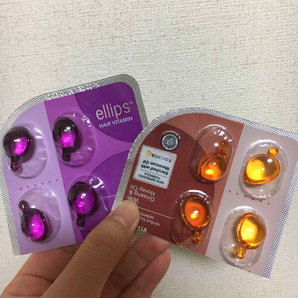 ヘアーオイル【トリートメント】/ellips/ヘアオイルを使ったクチコミ(1枚目)