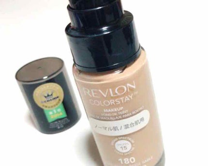 カラーステイ メイクアップ/REVLON/リキッドファンデーションを使ったクチコミ(1枚目)