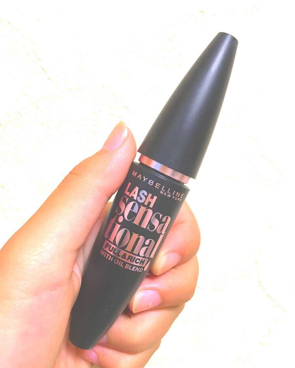 ラッシュセンセーショナル フル＆リッチ/MAYBELLINE NEW YORK/マスカラを使ったクチコミ（1枚目）