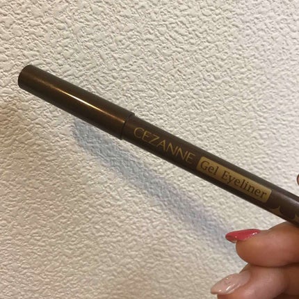 ジェルアイライナー/CEZANNE/ジェルアイライナーを使ったクチコミ(1枚目)