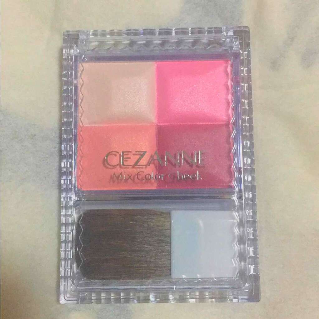 ミックスカラーチーク/CEZANNE/パウダーチークを使ったクチコミ(1枚目)