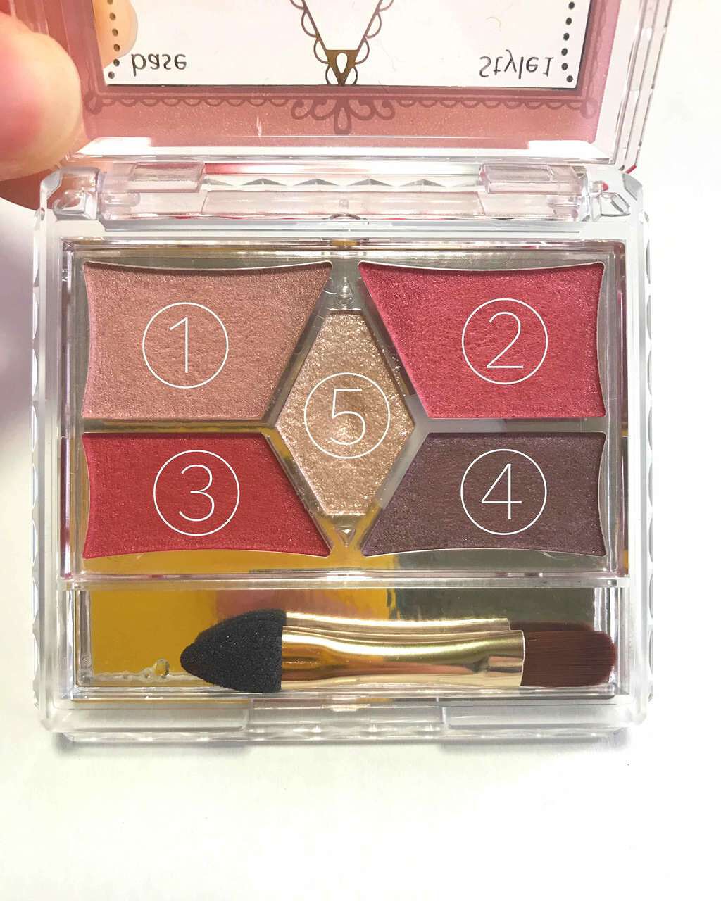 【旧品】パーフェクトスタイリストアイズ/キャンメイク/アイシャドウパレットを使ったクチコミ(1枚目)