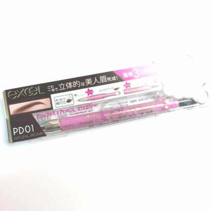 パウダー&ペンシル アイブロウEX/excel/アイブロウペンシルを使ったクチコミ(1枚目)