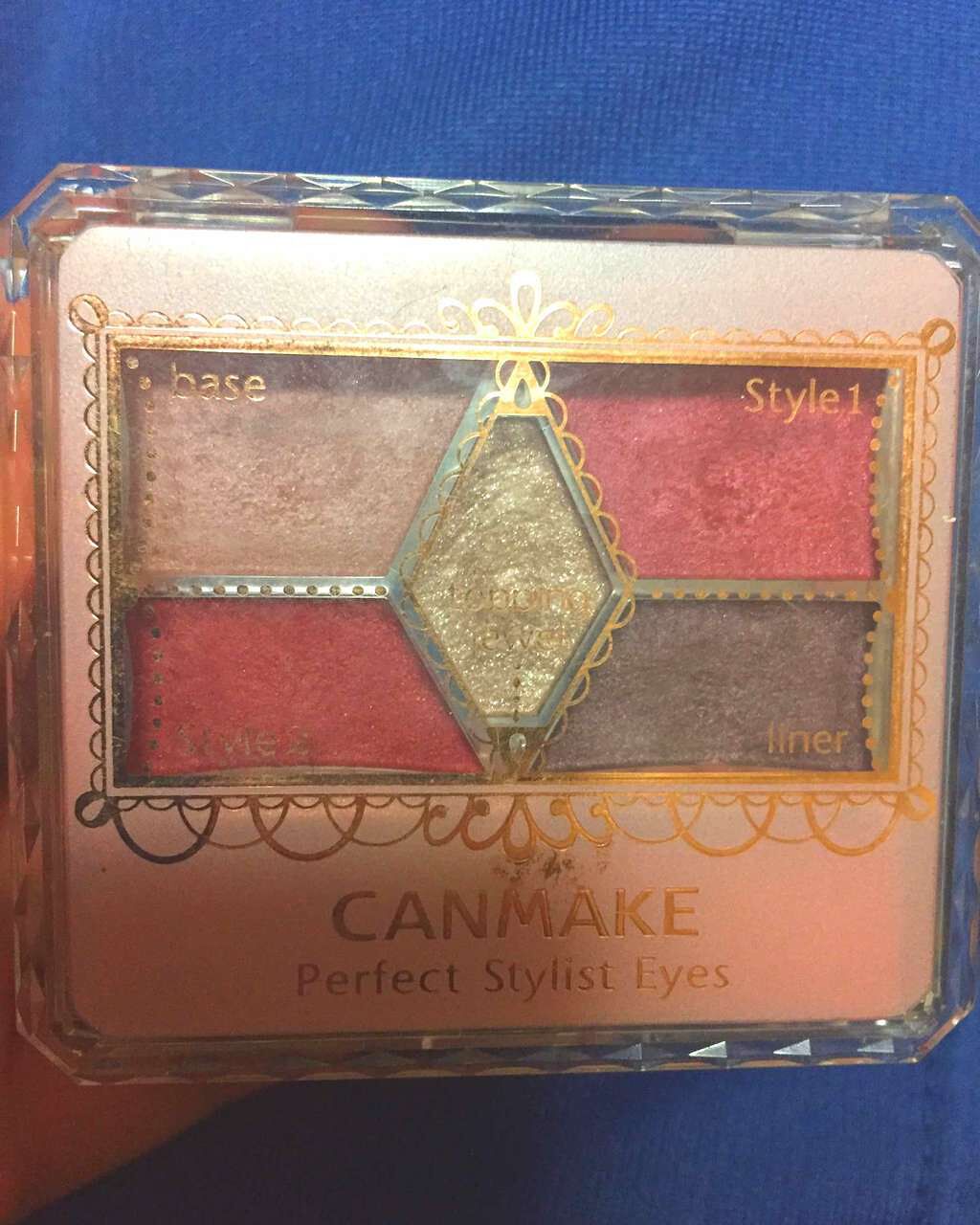 【旧品】パーフェクトスタイリストアイズ/キャンメイク/アイシャドウパレットを使ったクチコミ(1枚目)