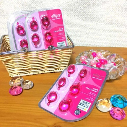 ヘアーオイル【ヘアエッセンス】/ellips/ヘアオイルを使ったクチコミ(1枚目)